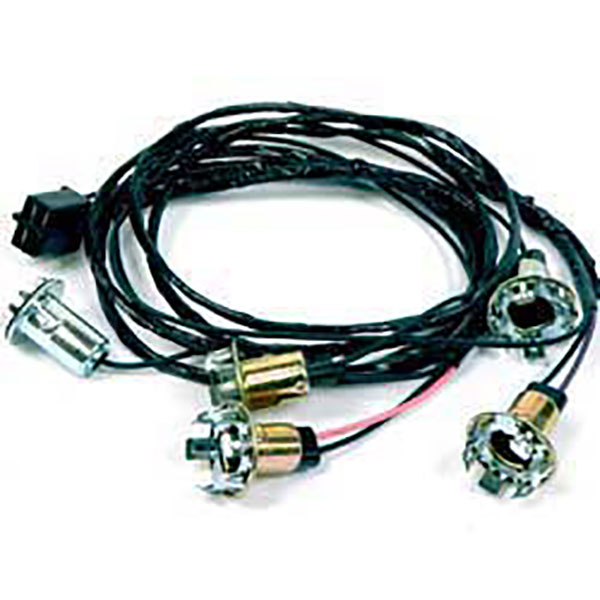 1960 Chevrolet Impala/Caprice/Bel Air REAR BODY LIGHT HARNESS, BISCAYNE AND BELAIR, REAR SECTION (NOTE: THIS HARNESS COMPLETES THE WIRING CIRCUIT TO THE REAR TAIL LIGHTS) | CF80355