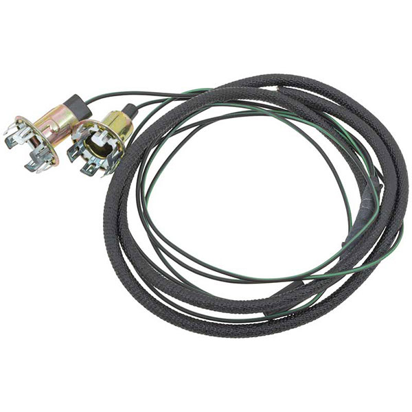 1962 Chevrolet Impala/Caprice/Bel Air REAR BODY DECKLID HARNESS, BELAIR, FOR SPECIAL ORDER SINGLE DECK LID BACKUP LAMPS (THIS HARNESS MATES TO A REAR BODY LIGHT HARNESS TO COMPLETE DECKLID WIRING) | CF83205