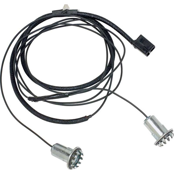 1963 Chevrolet Impala/Caprice/Bel Air REAR BODY DECK LID HARNESS, BELAIR, WITHOUT BACKUP LIGHTS (THIS HARNESS MATES TO A REAR BODY LIGHT HARNESS TO COMPLETE DECK LID WIRING) | CF84125