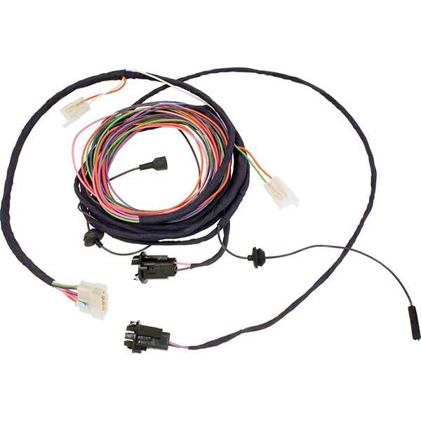 1963 Chevrolet Impala/Caprice/Bel Air REAR BODY LIGHT HARNESS, BISCAYNE & BELAIR, 2 DOOR WITH BACKUP LIGHTS | CF84140