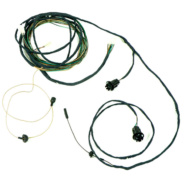 1964 Chevrolet Impala/Caprice/Bel Air REAR BODY LIGHT HARNESS, BELAIR & BISCAYNE, 4 DOOR SEDAN, WITH BACKUP LIGHTS | CF85205