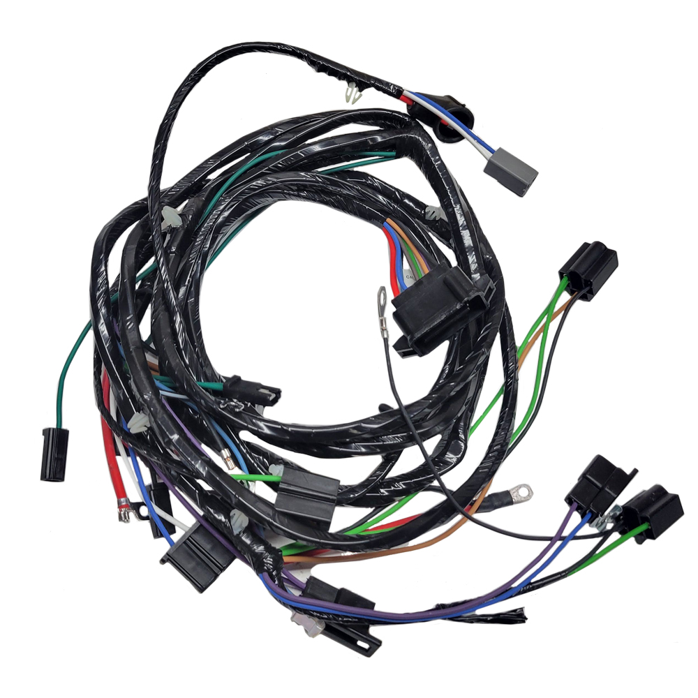1966 Chevrolet El Camino FRONT LIGHT HARNESS WITH FACTORY GAUGES | CH69374