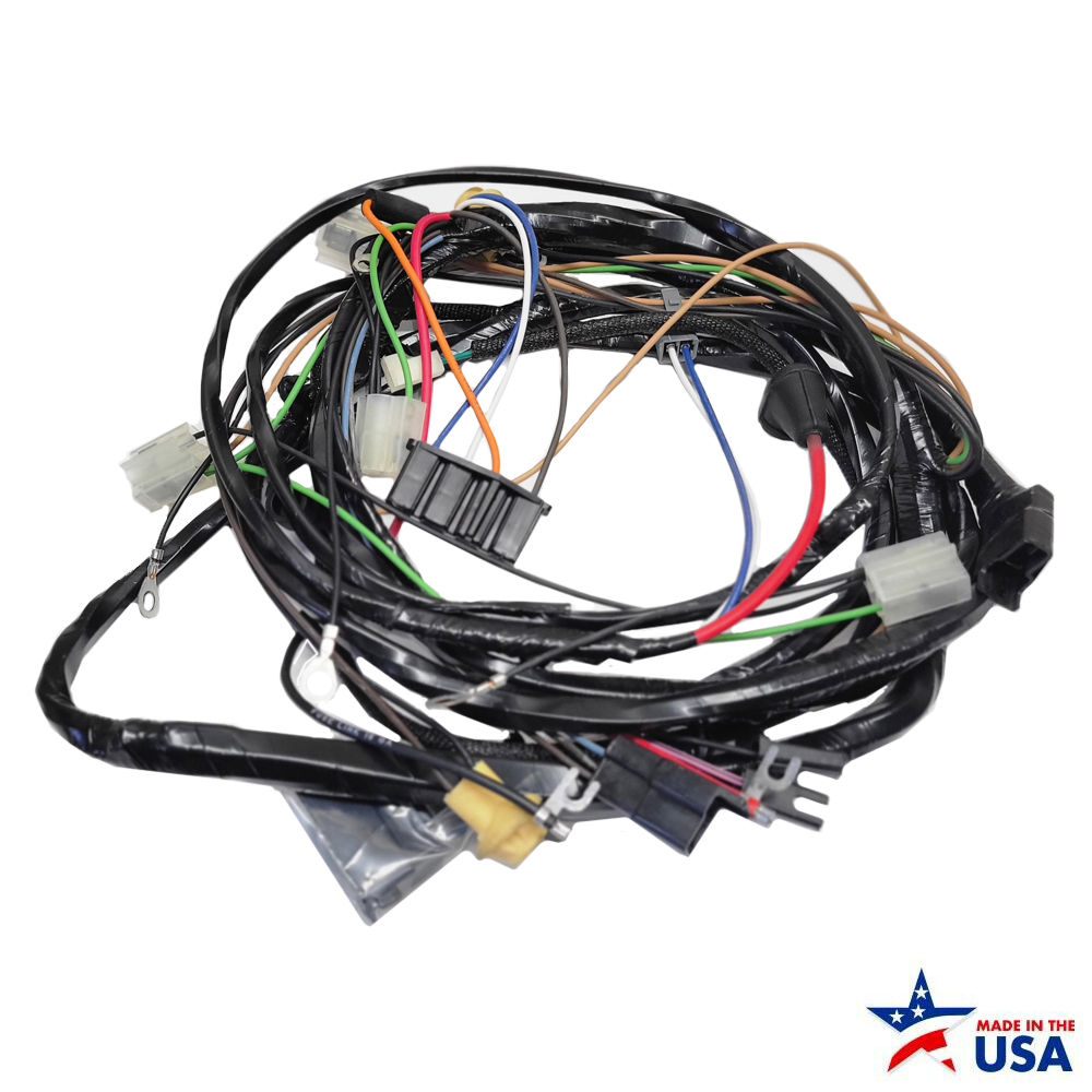 1969 Chevrolet El Camino FRONT LIGHT HARNESS V8 WITH WARNING LIGHTS | CH97519