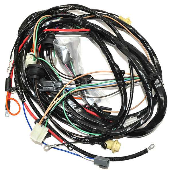 1970 Chevrolet El Camino FRONT LIGHT HARNESS V8 WITH FACTORY GAUGES | CH01302