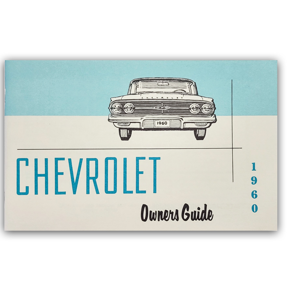 1960 Chevrolet Impala/Caprice/Bel Air 150601 CHEVROLET OWNER'S MANUAL | 150601