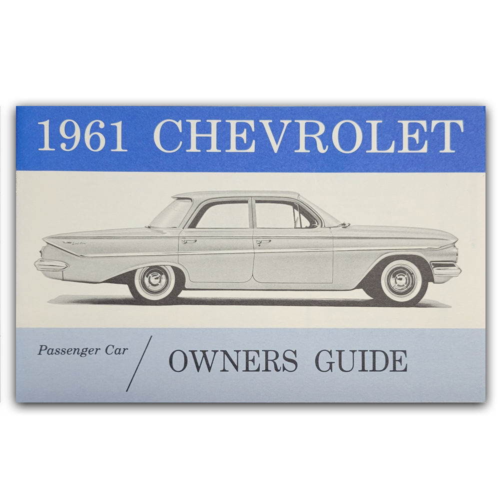 1961 Chevrolet Impala/Caprice/Bel Air 150611 CHEVROLET OWNER'S MANUAL | 150611