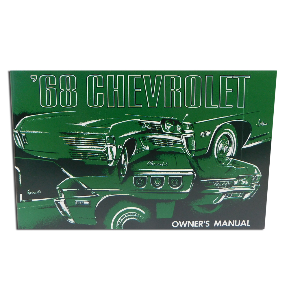 1968 Chevrolet Impala/Caprice/Bel Air 150681 CHEVROLET OWNER'S MANUAL | 150681