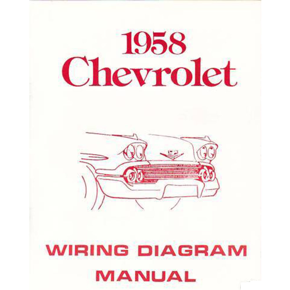 1958 Chevrolet Impala/Caprice/Bel Air CHEVROLET WIRING DIAGRAM MANUAL | MP0218