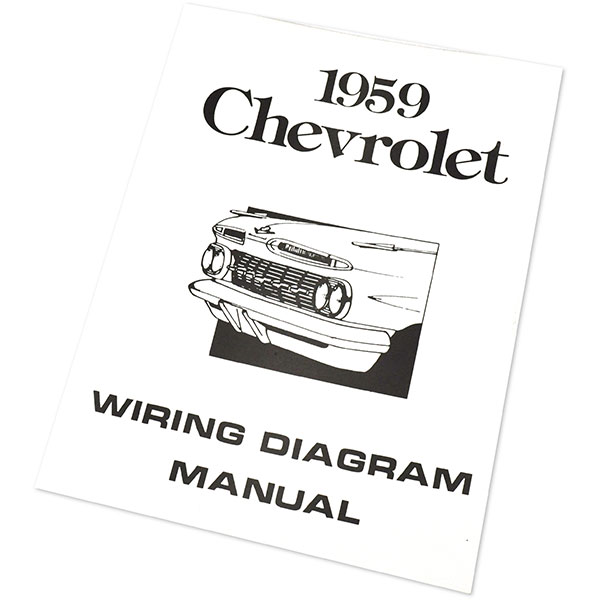 1959 Chevrolet Impala/Caprice/Bel Air CHEVROLET WIRING DIAGRAM MANUAL | MP0219