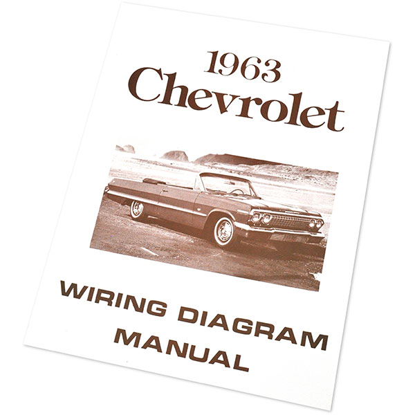1963 Chevrolet Impala/Caprice/Bel Air CHEVROLET WIRING DIAGRAM MANUAL | MP0223
