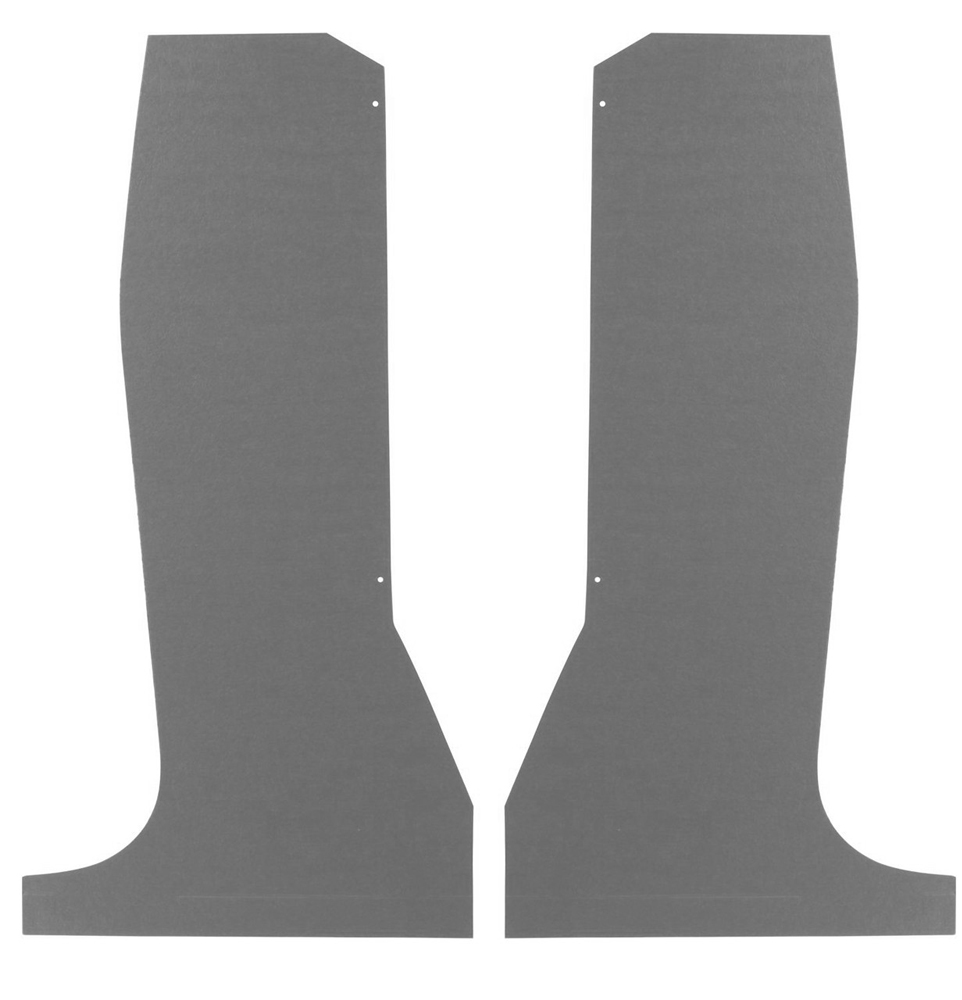 1967 Chevrolet El Camino SIDE TRIM PANELS LOWER SIDES BEHIND SEATS OF EL CAMINO - PAIR | IN2726E