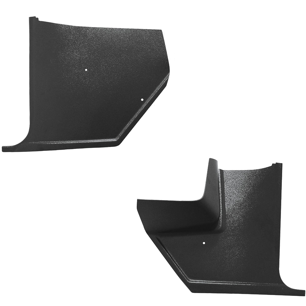 1964 Buick Skylark/GS/Regal/GN KICK PANELS (BLACK) WITH A/C - PAIR | IN3257A