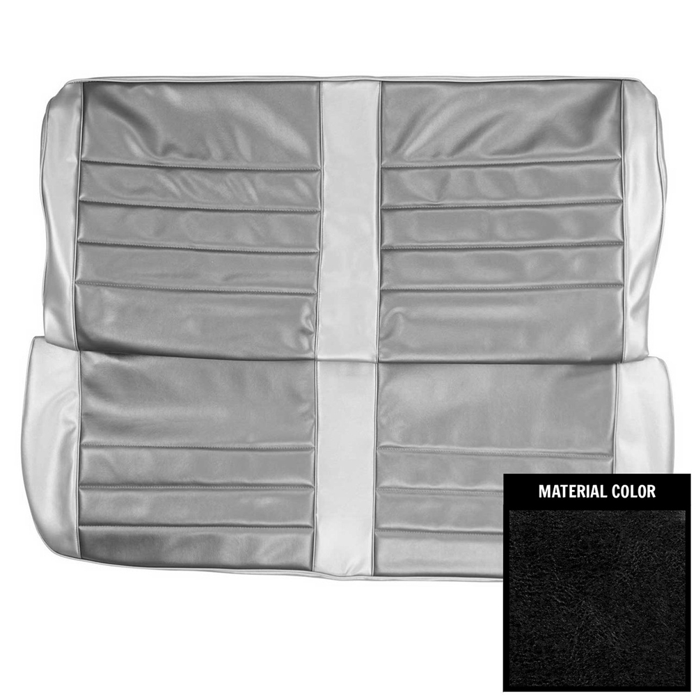 1965 Chevrolet Chevelle/Malibu SEAT UPHOLSTERY MADE OF MADRID GRAIN VINYL SOLID COLORS ONLY AVAILABLE STRAIGHT BENCH SEAT COVER | IN2924V