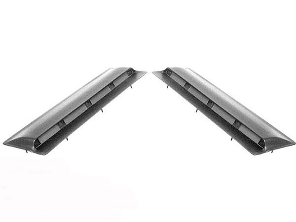 1966 Chevrolet El Camino HOOD LOUVER BEZELS (GET PAINTED COLOR OF THE CAR) - PR | BP1202V