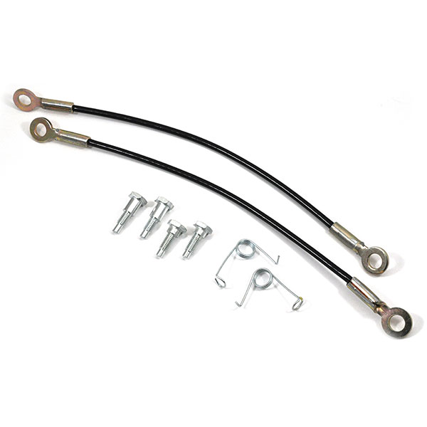 1974 Chevrolet El Camino TAILGATE CABLES WITH HARDWARE KIT - INCLUDES 2 CABLES, 4 PINS, 2 SPRINGS | BP1305E
