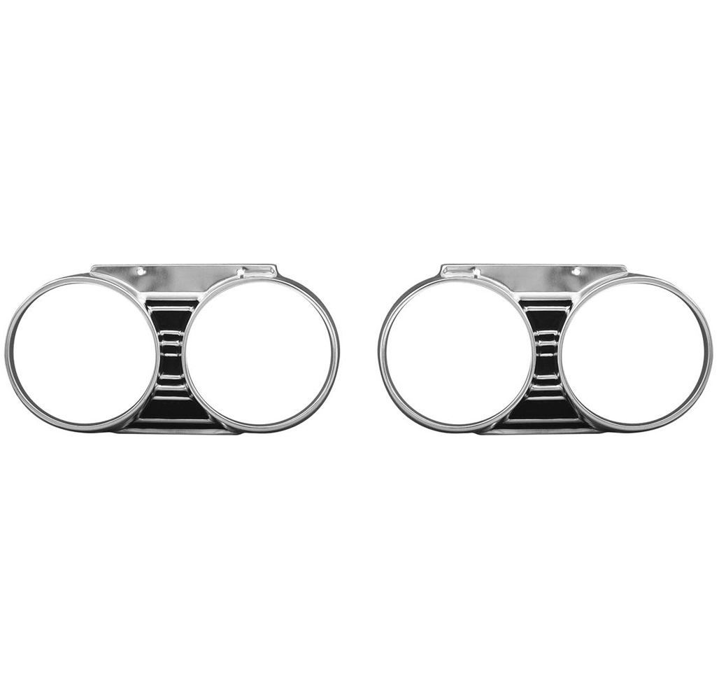 1967 Chevrolet El Camino HEADLAMP BEZELS - PR | GH2770V