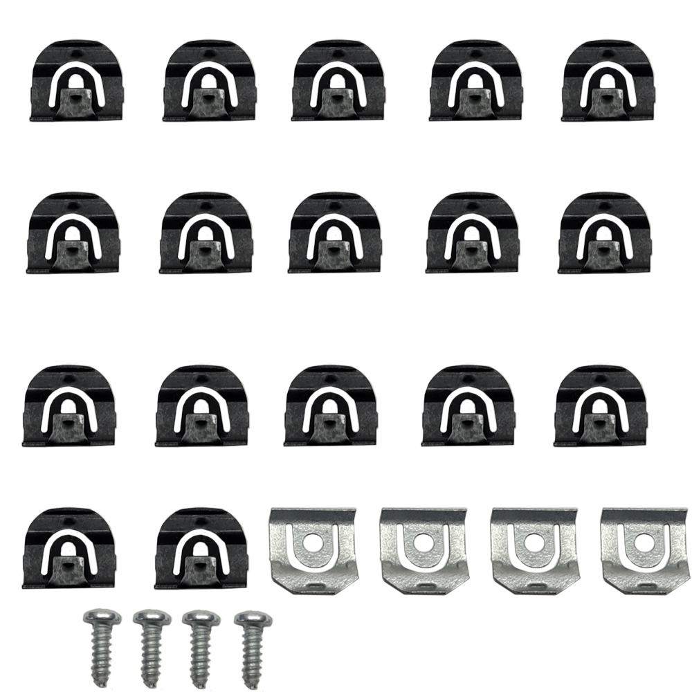 1965 Chevrolet El Camino REAR WINDOW MOLDING CLIP KIT (24 PIECE KIT) | XP4122E