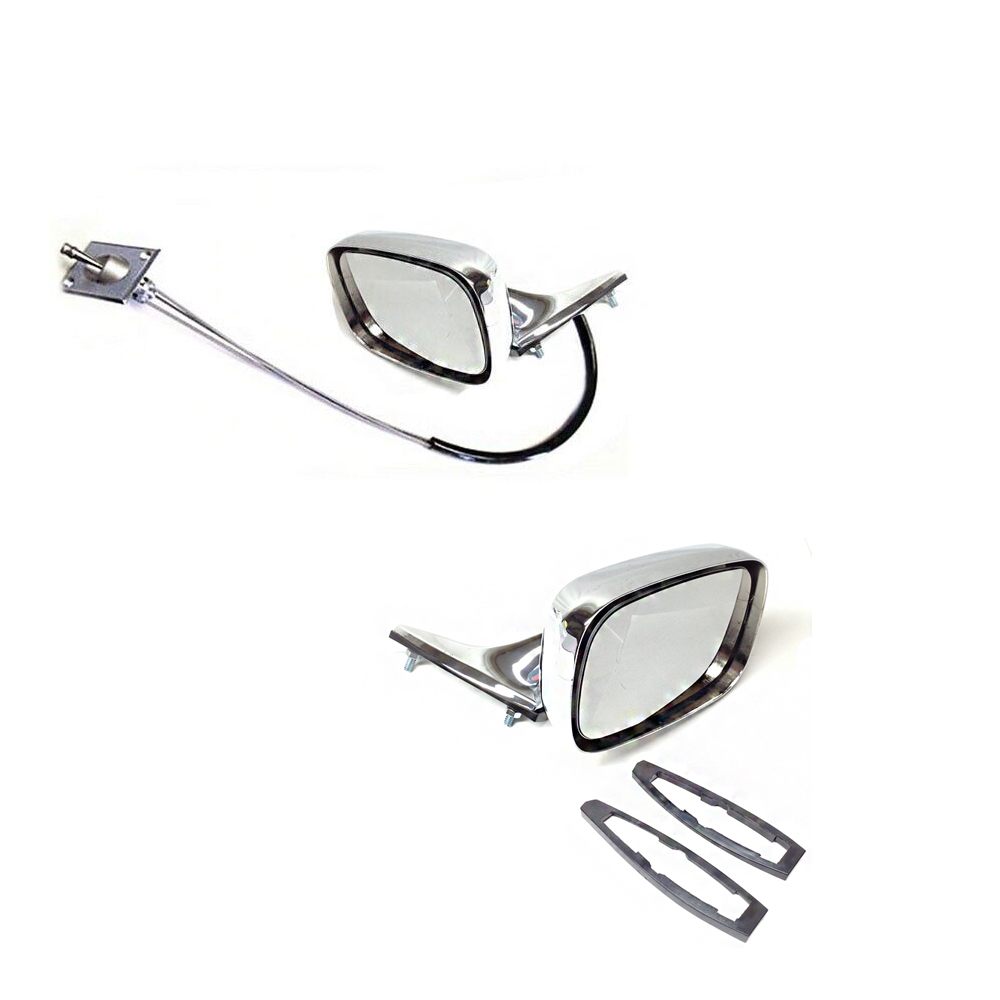1971 Chevrolet El Camino OUTSIDE SPORT MIRROR SET (INCLUDES LH & RH MIRRORS, MOUNTING HARDWARE & GASKETS) PAINT TO MATCH (REMOTE LH)  - PAIR | XP4192E