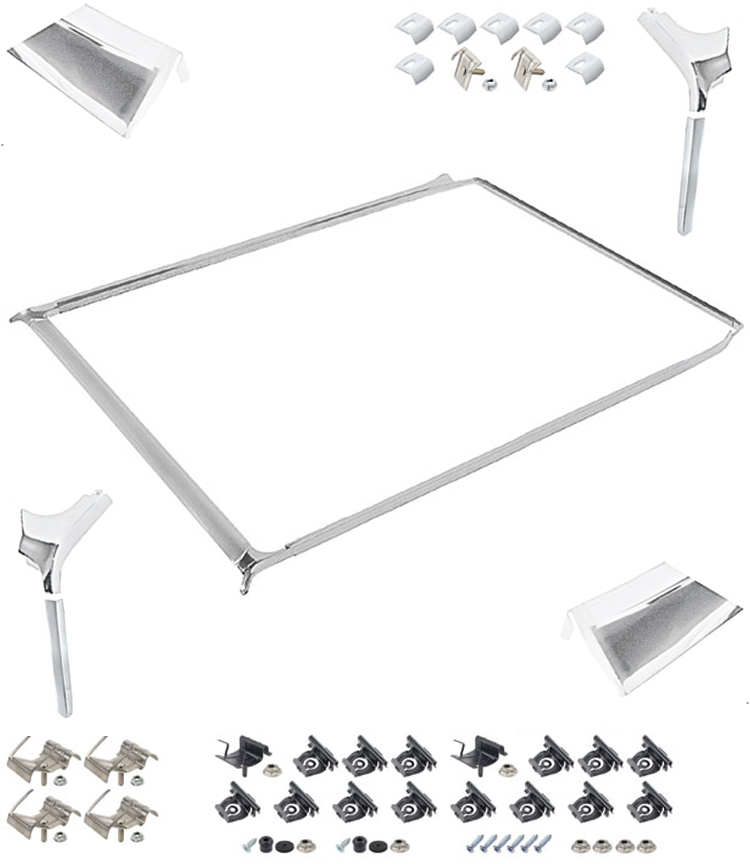 1969 Chevrolet El Camino BED MOLDING KIT | XP4232E