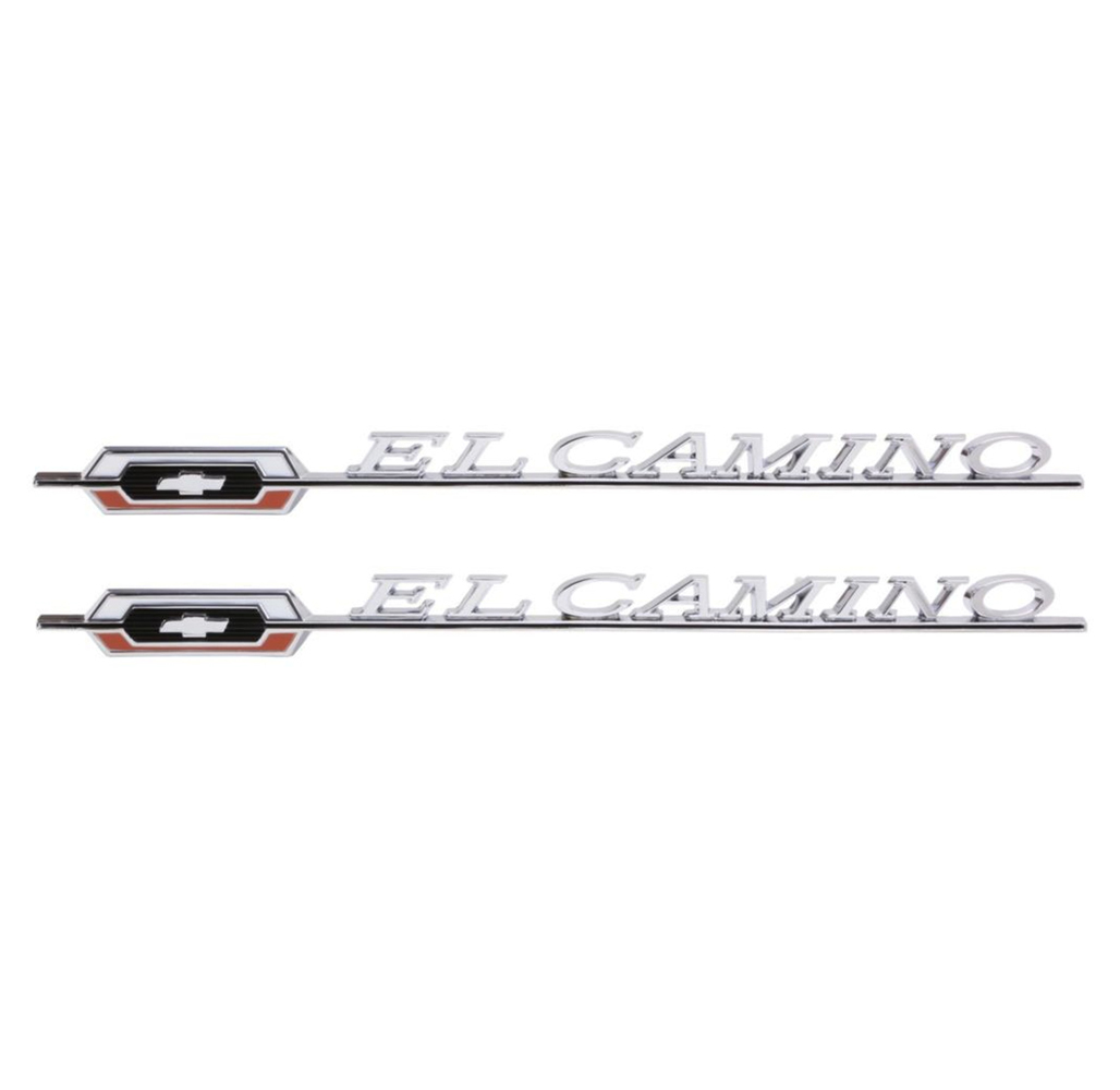 1966 Chevrolet El Camino QUARTER PANEL EMBLEM 