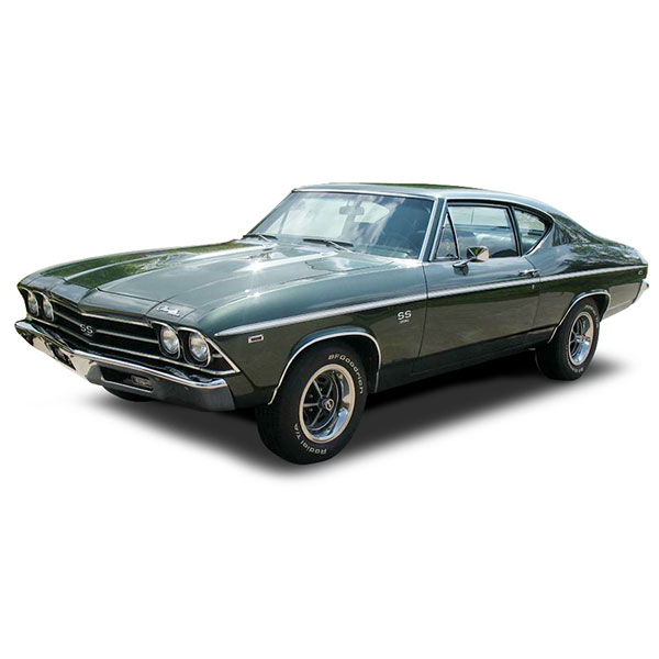 1969 Chevrolet Chevelle/Malibu CHEVELLE SS WHITE STRIPE KIT | DC1884V