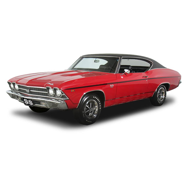 1969 Chevrolet Chevelle/Malibu CHEVELLE SS BLACK STRIPE KIT | DC1885V