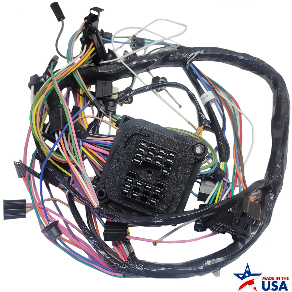 1968 Chevrolet El Camino DASH HARNESS WITH FACTORY GAUGES | CH85036