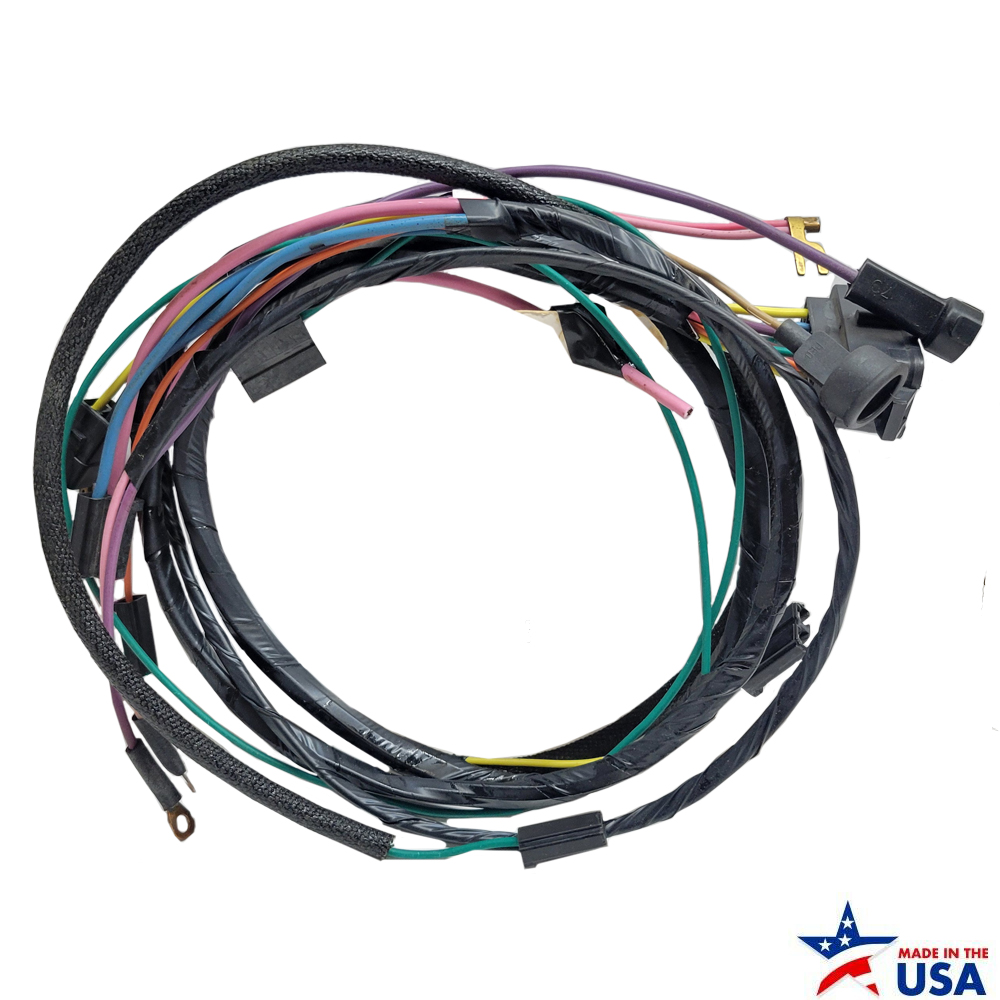 1966 Chevrolet El Camino ENGINE STARTER HARNESS - V8 396 C.I. WITH WARNING LIGHTS AND A/C | CH60310