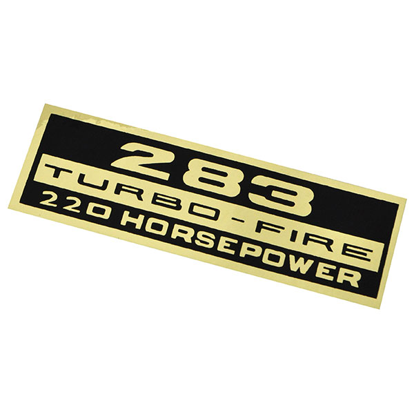 1966 Chevrolet El Camino 283 TURBO-FIRE 220 HP VALVE DECAL (DC0222) 3852256 | DC1510C