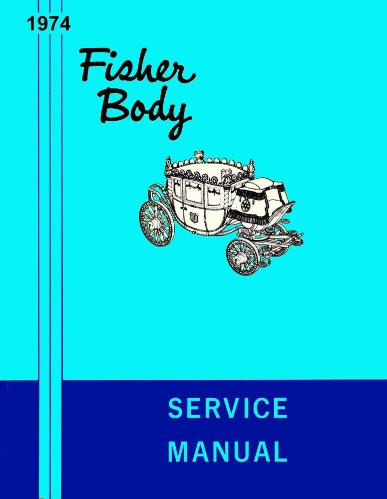1974 Buick Skylark/GS/Regal/GN FISHER BODY MANUAL | BK1099Z
