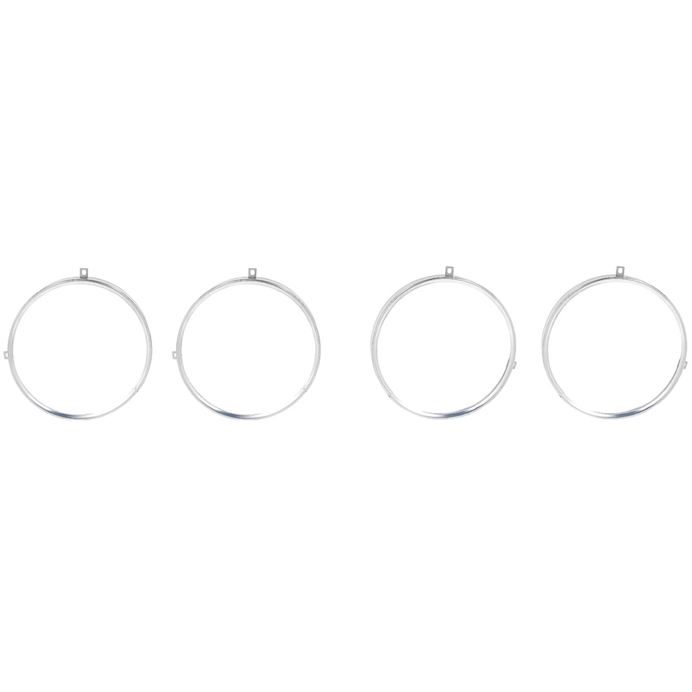 1967 Buick Skylark/GS/Regal/GN HEADLAMP TRIM RING FOR 4 BULB SET UP (5-3/4 ROUND) - SET OF 4 | GH1235Z