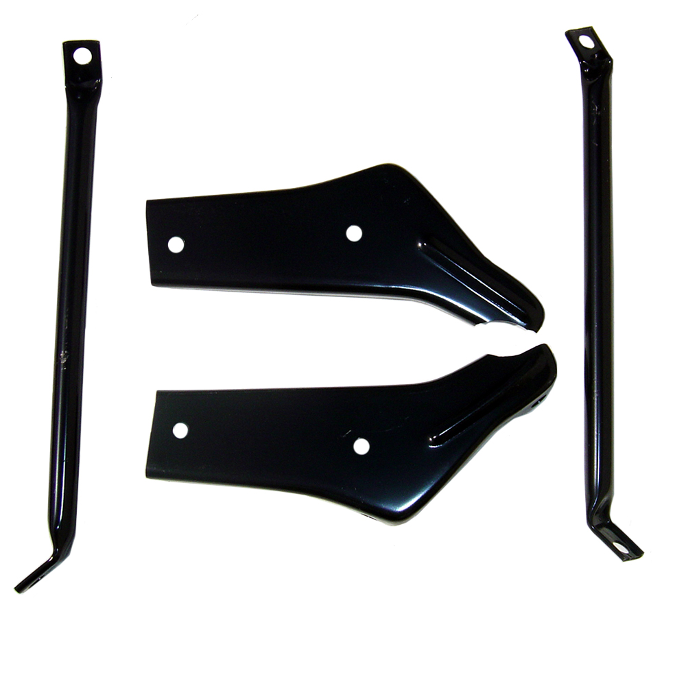 1967 Chevrolet Chevelle/Malibu BUMPER BRACKET SET REAR NEW - 4 PIECE SET | BP7022V