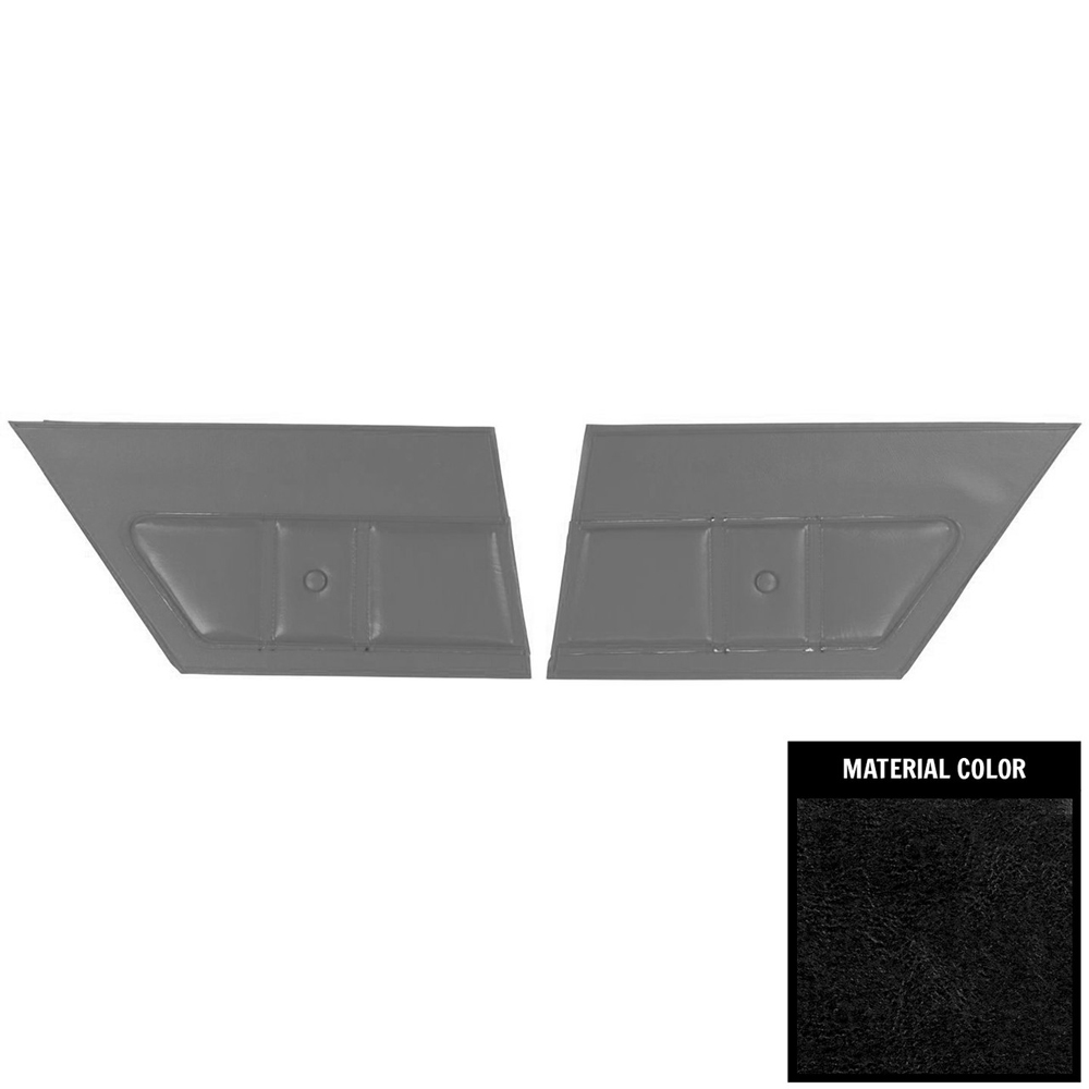 1977 Chevrolet Chevelle/Malibu REAR QUARTER TRIM PANELS (UNASSEMBLED PUI) - PR | IN9211V