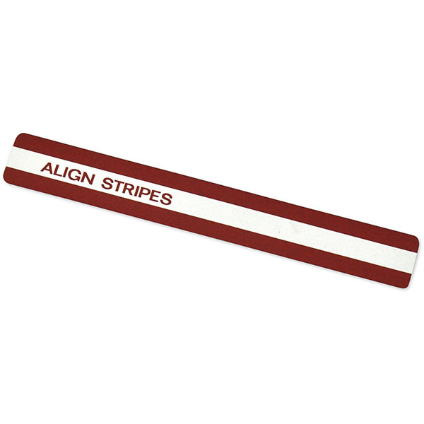 1968 Oldsmobile Cutlass/442/F85 RADIATOR CAP ALIGNMENT STRIPE DECAL (TPP002) | DC4657T