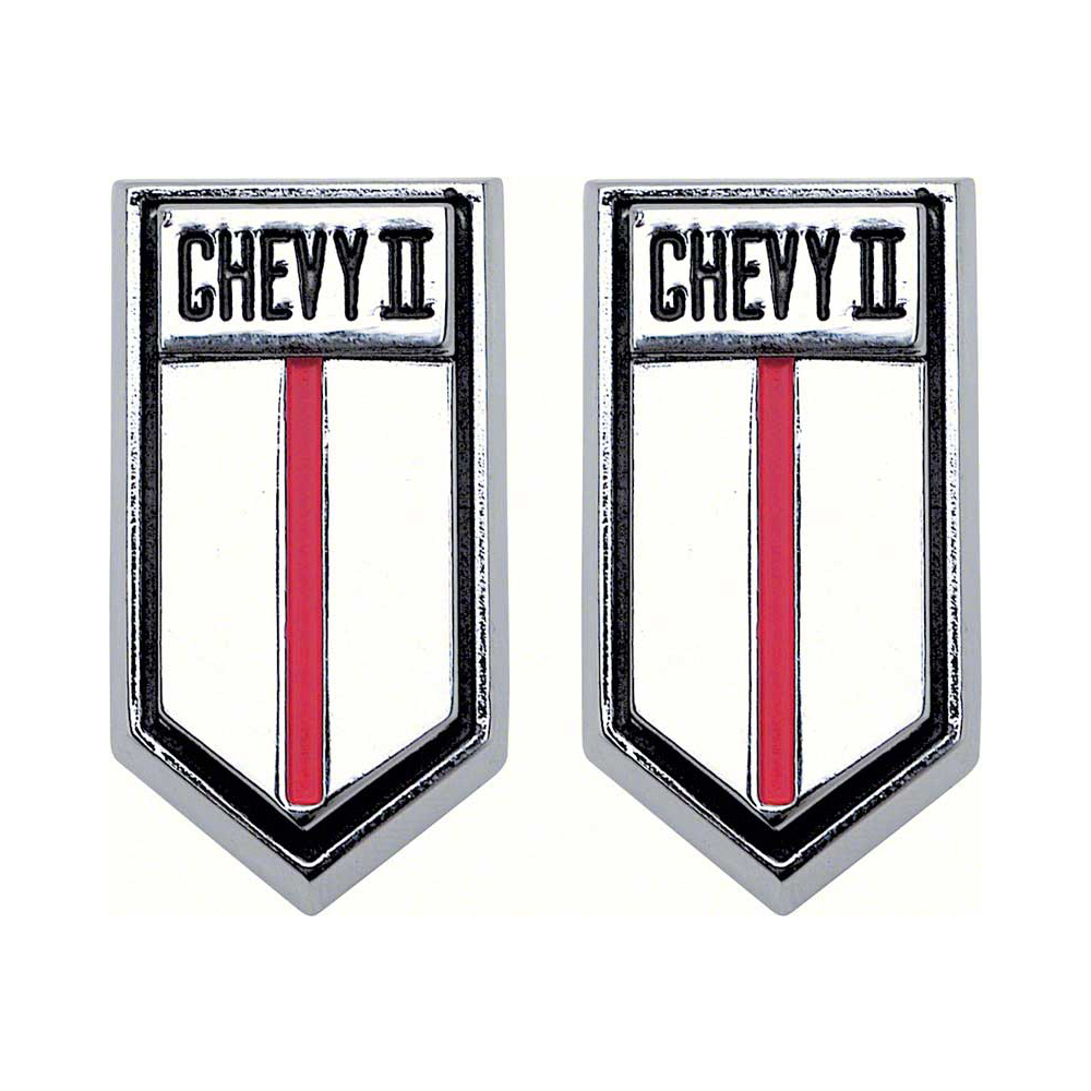 1967 Chevrolet Nova/Chevy II DOOR PANEL EMBLEMS - PR | EM5825N