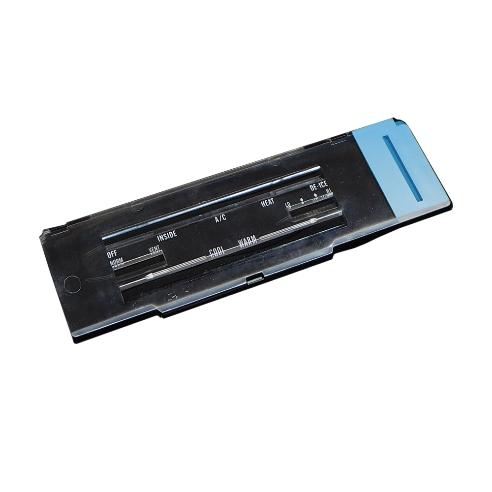 1969 Pontiac GTO/LeMans/Tempest HEATER CONTROL LENS WITH A/C | IN1240Z