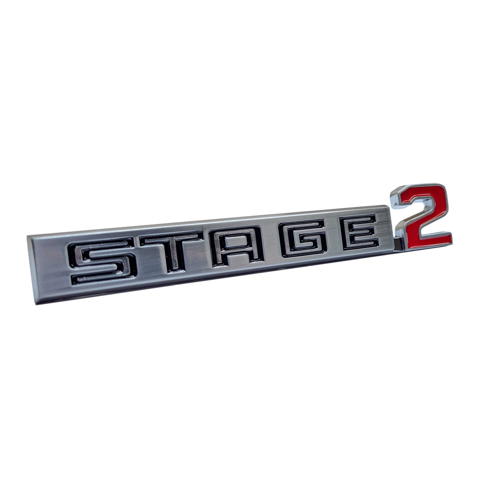 1972 Buick Skylark/GS/Regal/GN FRONT FENDER EMBLEM - 'STAGE 2' | EM6530S