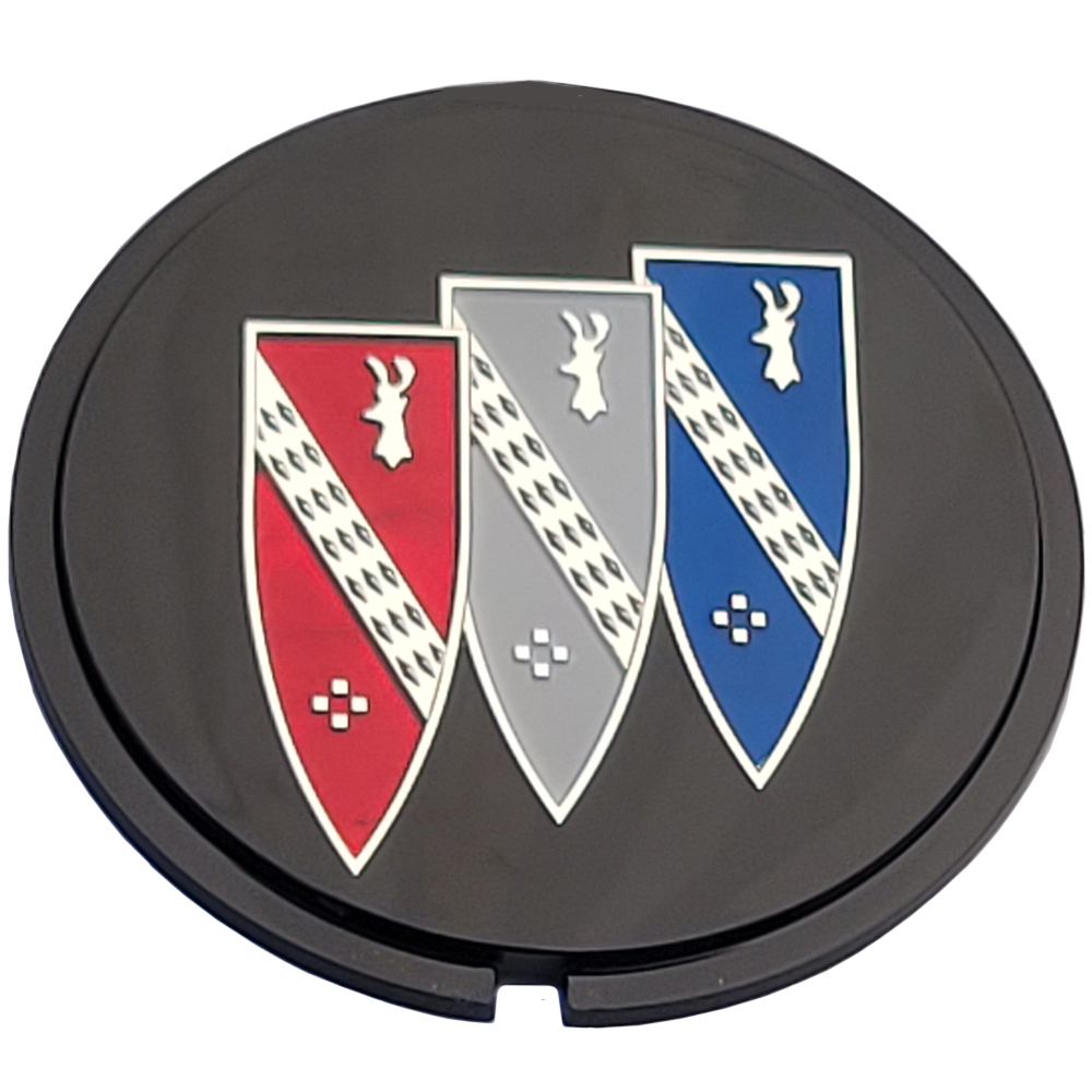 1968 Buick Skylark/GS/Regal/GN WHEEL CAP INSERT 'TRI-SHIELD' - EA | WT2017S