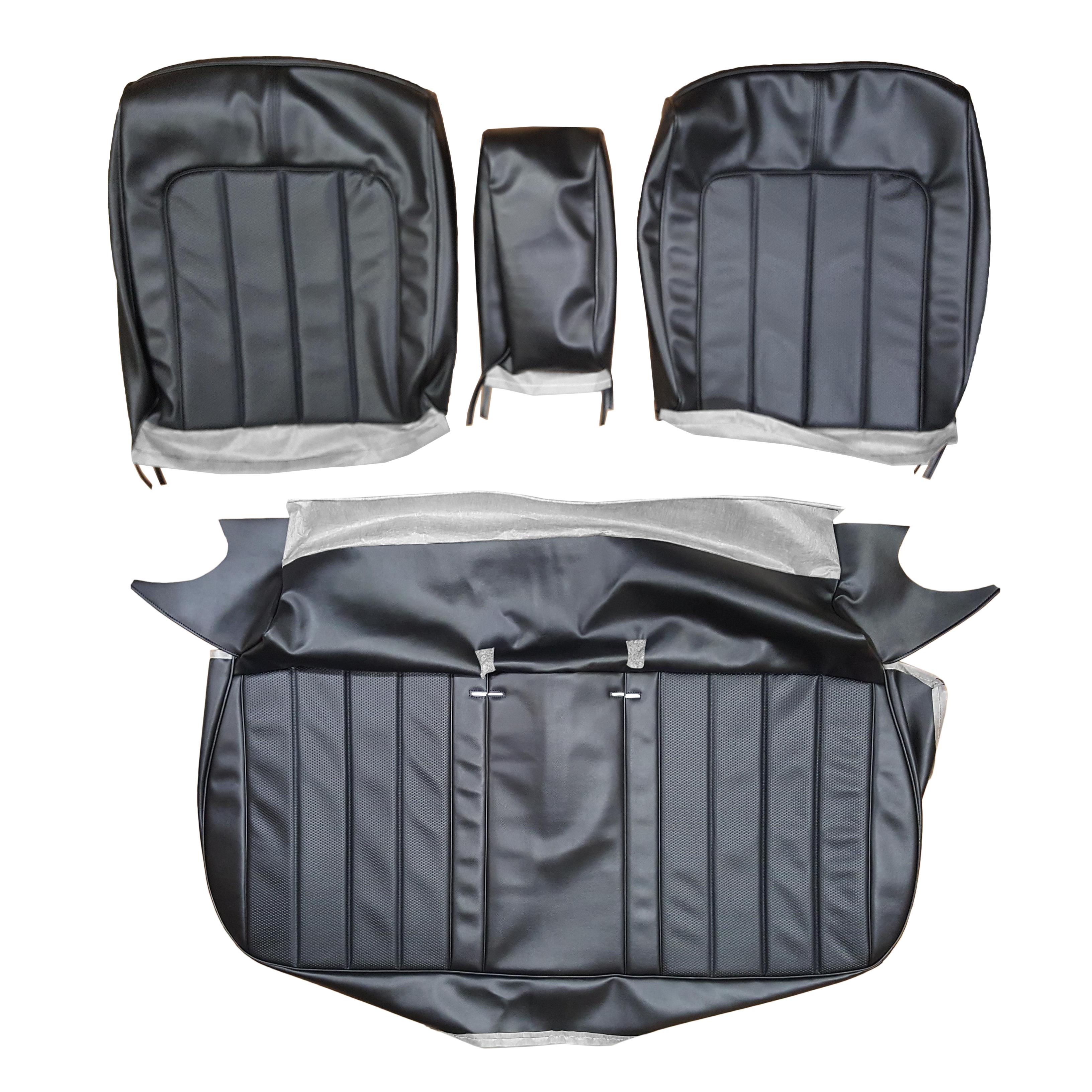 1970 Buick Skylark/GS/Regal/GN LEGENDARY SEAT COVERS - FRONT BENCH ONLY WITH ARMREST (WIDE PLEATS) | IN6373S