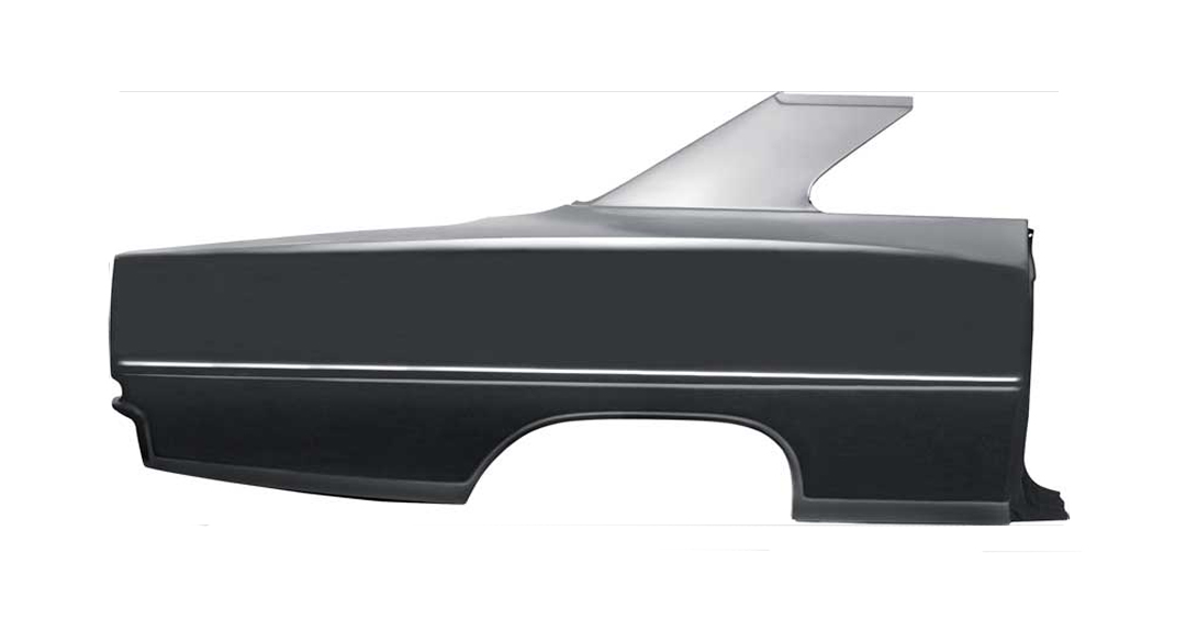 1967 Chevrolet Nova/Chevy II QUARTER PANEL FULL STYLE INCLUDE DOOR JAMB AND SAIL TO TRUNK JAMB - RH | BP4752N