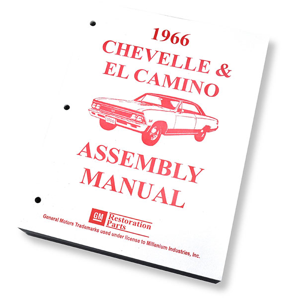 1966 Chevrolet Chevelle/Malibu CHEVELLE ASSEMBLY MANUAL | BK1047V