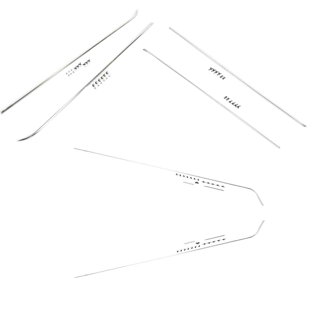 1963 Chevrolet Nova/Chevy II SS BODY PEAK MOLDINGS - 6 PIECE SET | XP4845N
