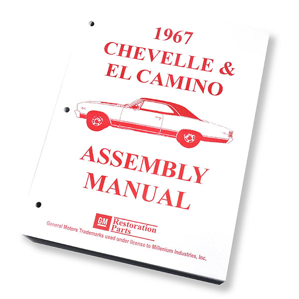 1967 Chevrolet Chevelle/Malibu CHEVELLE ASSEMBLY MANUAL | BK1048V