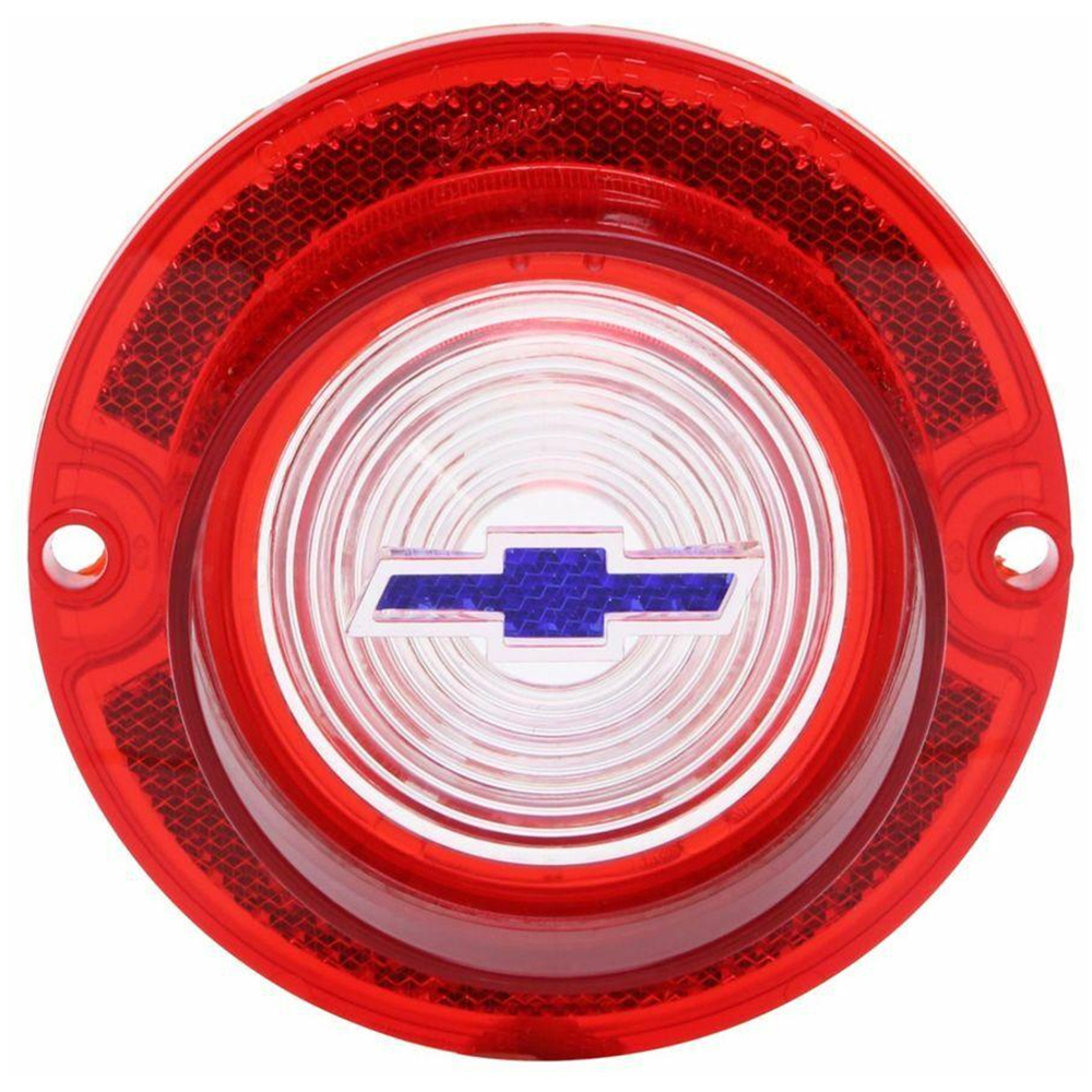 1963 Chevrolet Impala/Caprice/Bel Air BACKUP LIGHT LENS WITHOUT TRIM (BLUEDOT BOWTIE) - EA* | XL5246P