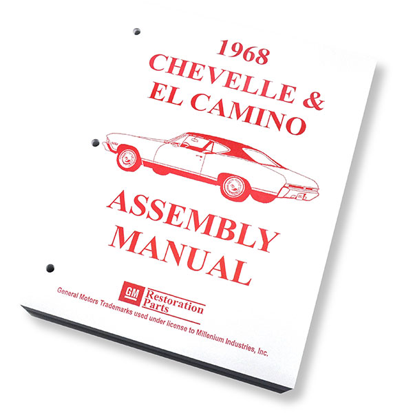 1968 Chevrolet Chevelle/Malibu CHEVELLE ASSEMBLY MANUAL | BK1049V