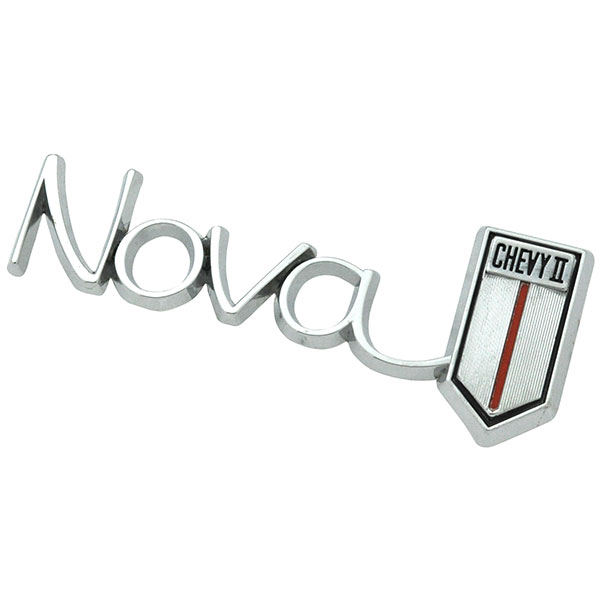 1966 Chevrolet Nova/Chevy II NOVA GLOVE BOX EMBLEM | EM4864N