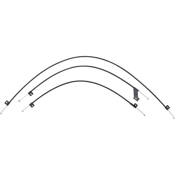 1970 Chevrolet Nova/Chevy II HEATER CONTROL CABLES WITHOUT A/C - SET | IN4997Z