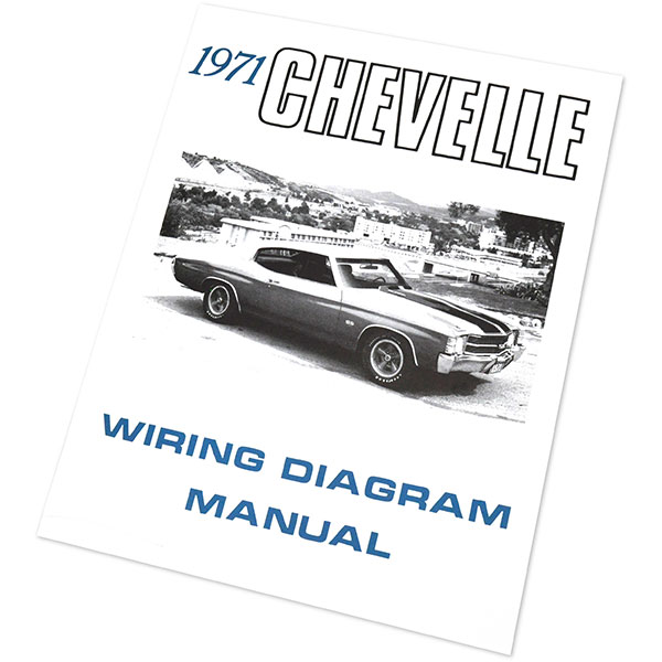 1971 Chevrolet Chevelle/Malibu WIRING DIAGRAM MANUAL Chevrolet