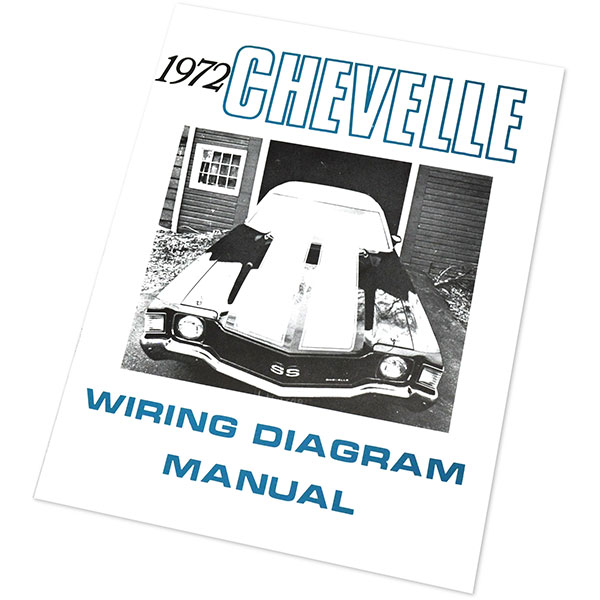 1972 Chevrolet Chevelle/Malibu WIRING DIAGRAM MANUAL Chevrolet