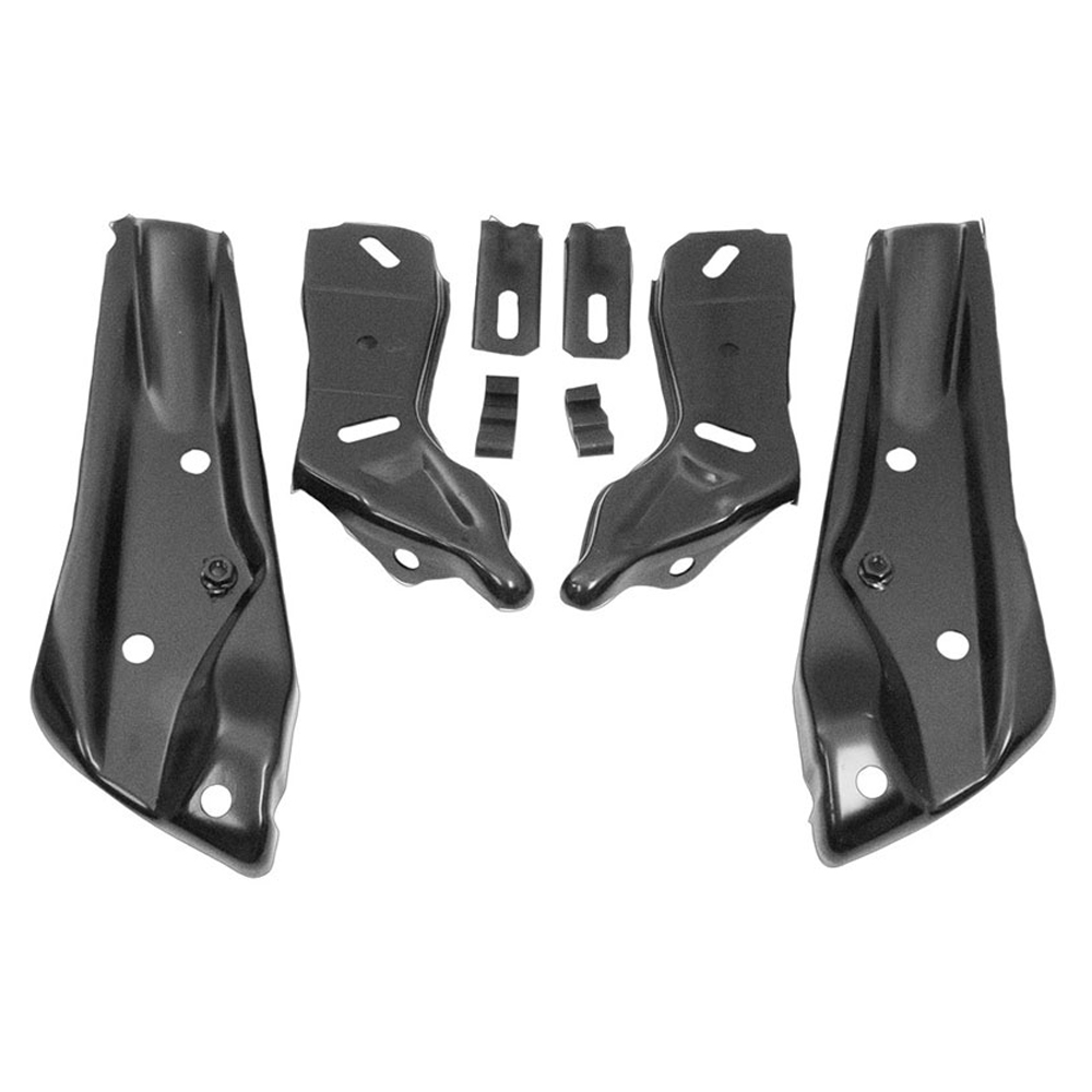 1971 Chevrolet El Camino BUMPER BRACKET SET FRONT NEW - 8 PIECE SET | BP1382V